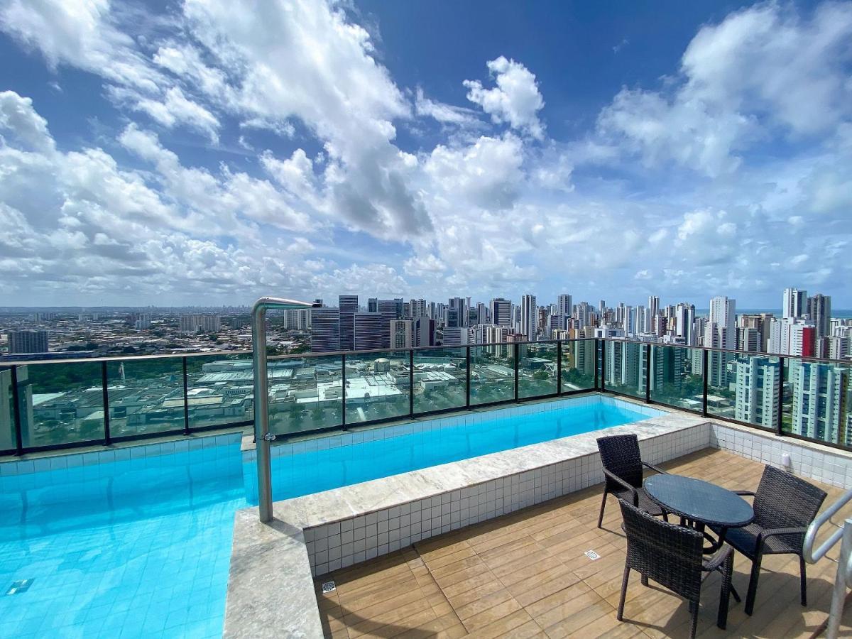 Flat Localizado A 200M Shopping Recife, Bem Perto Da Praia De Boa Viagem E Com Wi-Fi 400Mbps Екстер'єр фото