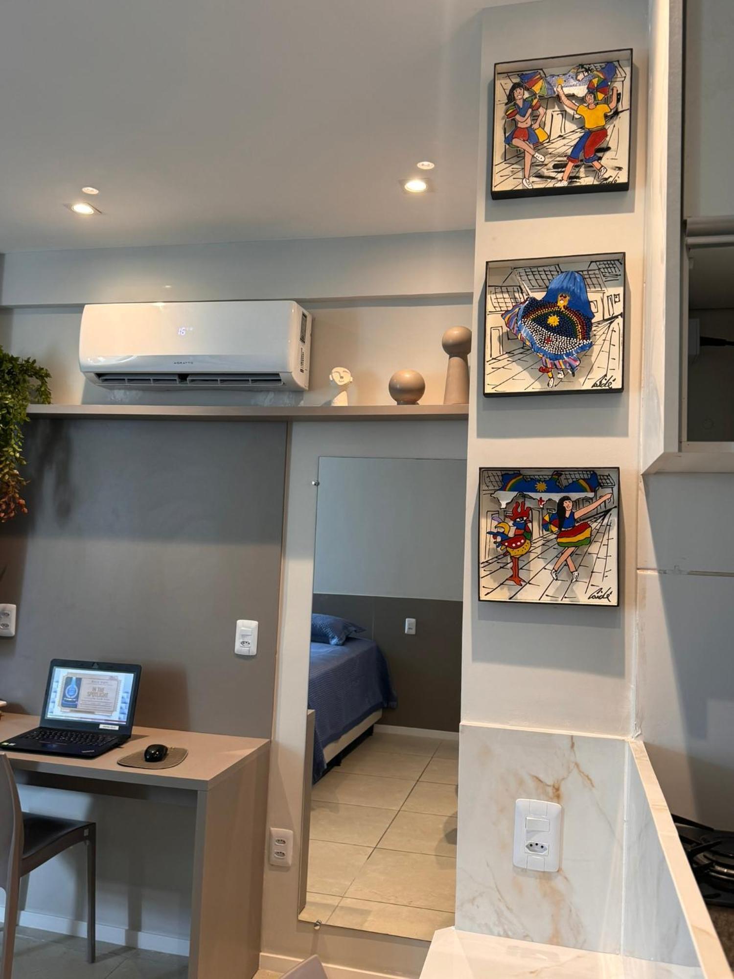Flat Localizado A 200M Shopping Recife, Bem Perto Da Praia De Boa Viagem E Com Wi-Fi 400Mbps Екстер'єр фото